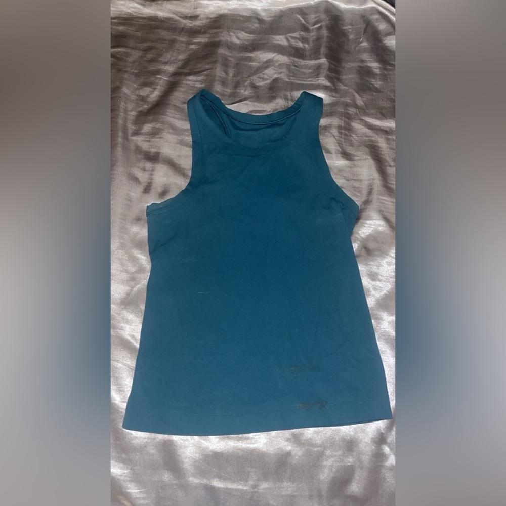 lululemon athletica Blue Tank Top